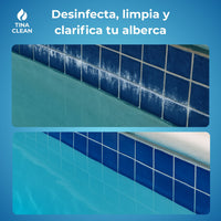 Pastillas de Tricloro TINA CLEAN 3 pulgadas | 1 kilo