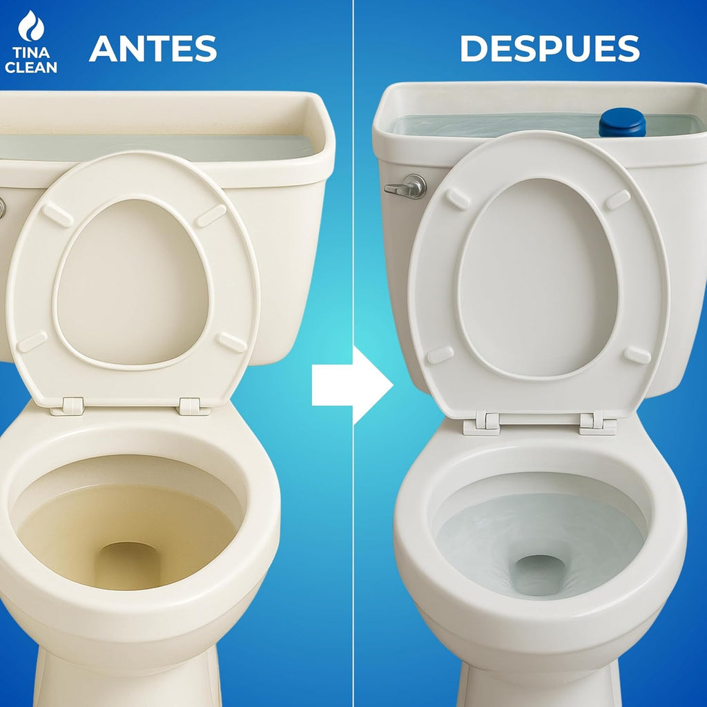 Antisarro para Baño y Desinfectante 2 meses - Eliminador de Sarro - Descalcificador de Agua Antisarro Baño - Ablandador de Agua para Baños - Quita Sarro Baños 2 Meses