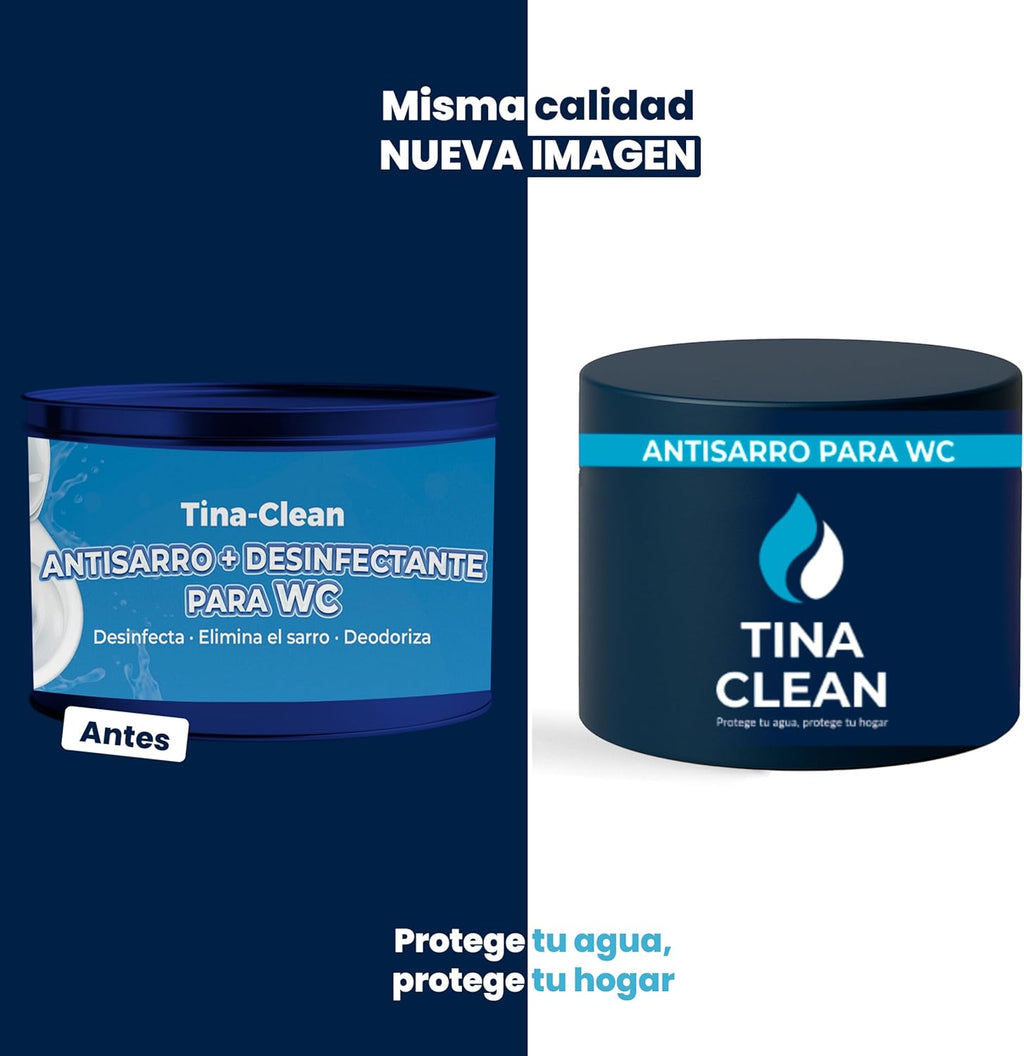 Antisarro para Baño y Desinfectante 2 meses - Eliminador de Sarro - Descalcificador de Agua Antisarro Baño - Ablandador de Agua para Baños - Quita Sarro Baños 2 Meses