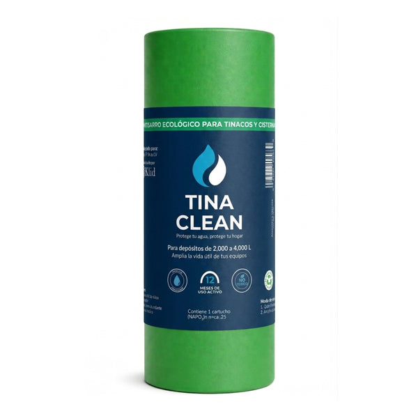 Antisarro Ecológico TINA CLEAN para Cisterna 2000-4000L | 12 meses