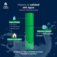 Antisarro Ecológico TINA CLEAN para Cisterna 5000-10000L | 12 meses