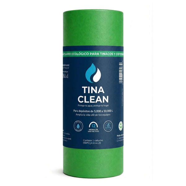 Antisarro Ecológico TINA CLEAN para Cisterna 5000-10000L | 12 meses