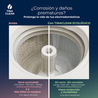 Antisarro Ecológico TINA CLEAN para Cisterna 5000-10000L | 12 meses