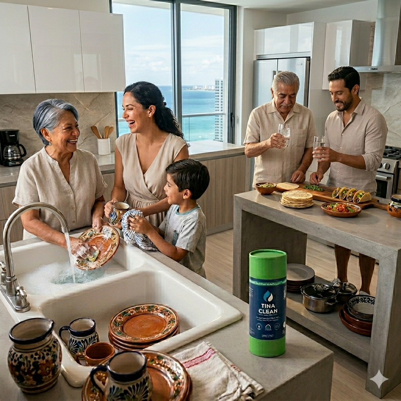 Equipo TINACLEAN cuidando el agua de México